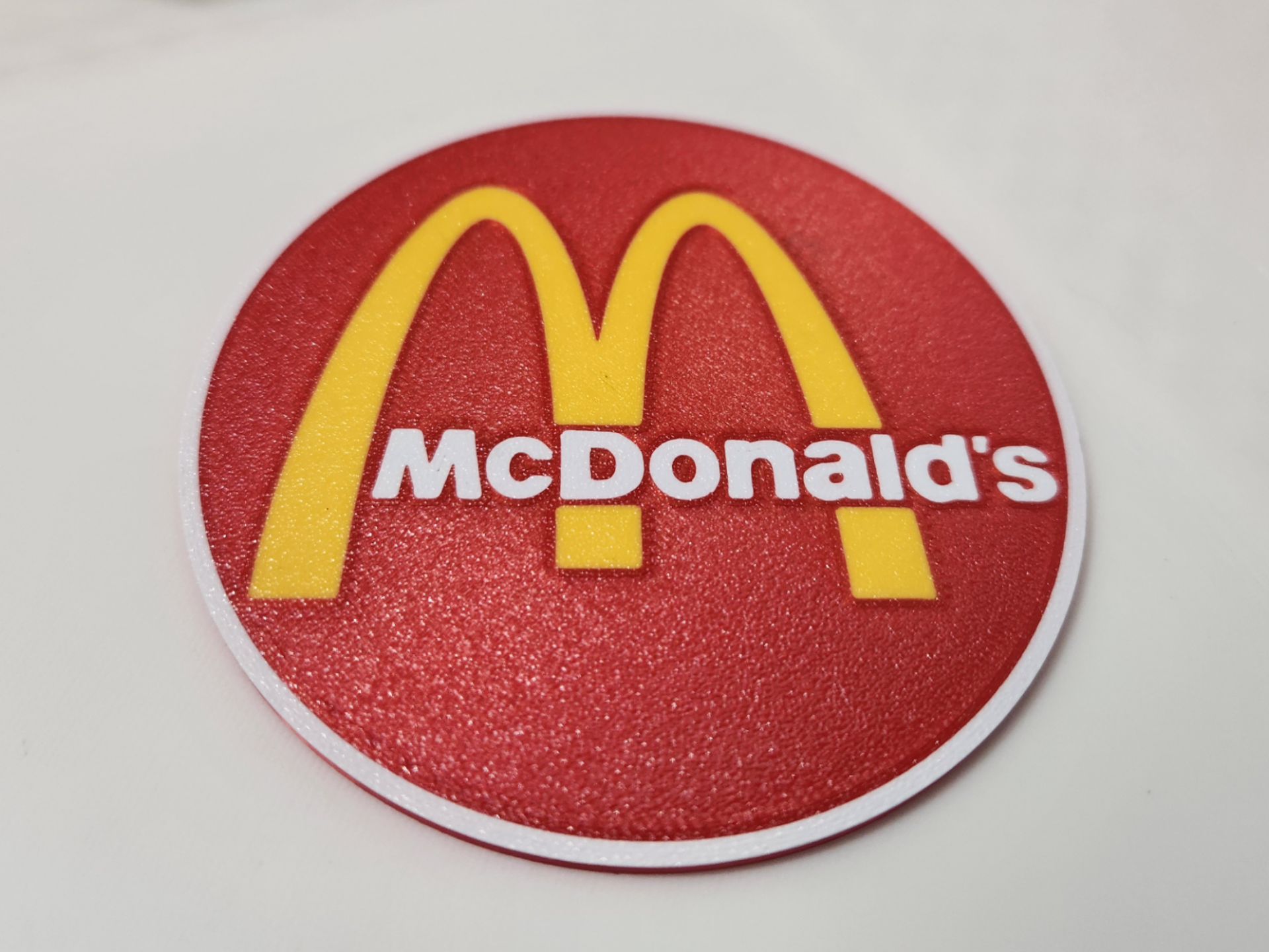 McDonald's coaster set with caddy