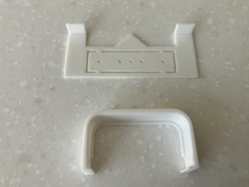 Aqara door sensor door recessing holder & template