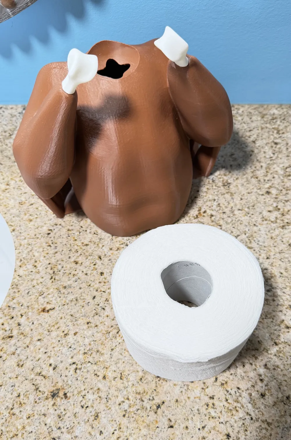 Awkward Turkey Tissue Dispenser - No AMS - Free 3D Print Model - MakerWorld