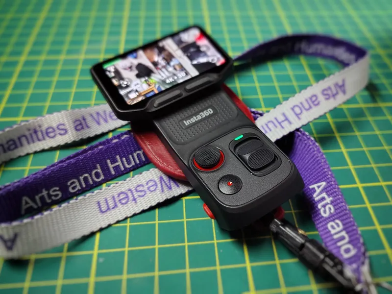 Insta360 Luna Ultra Remote Lanyard Backplate