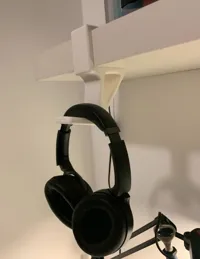 Support casque pour étagère murale Ikea Lack — photo 2