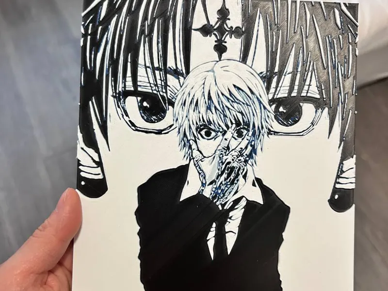 Hunter  x Hunter Kurapika x Chrollo Chroma Canvas