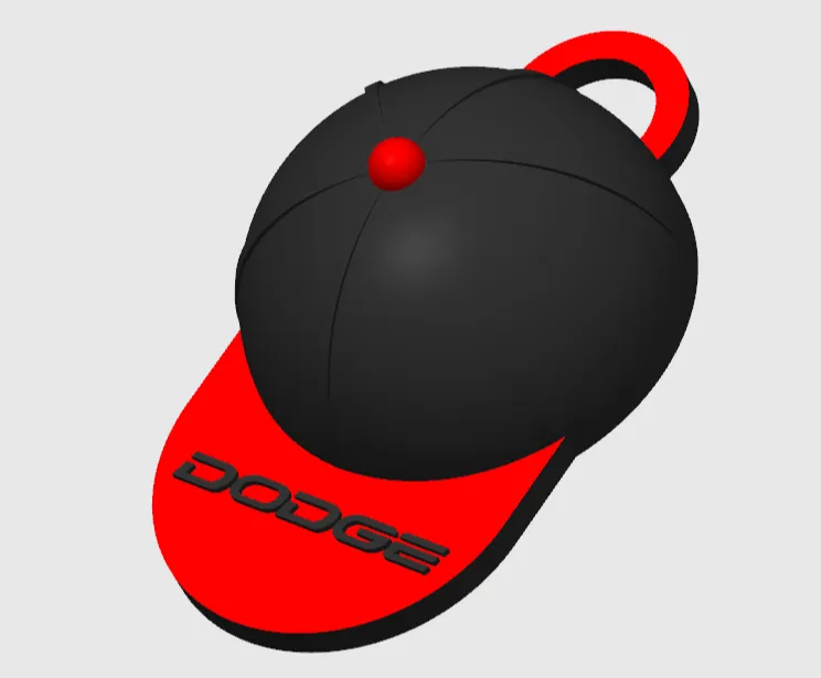 DODGE Cap Keychain