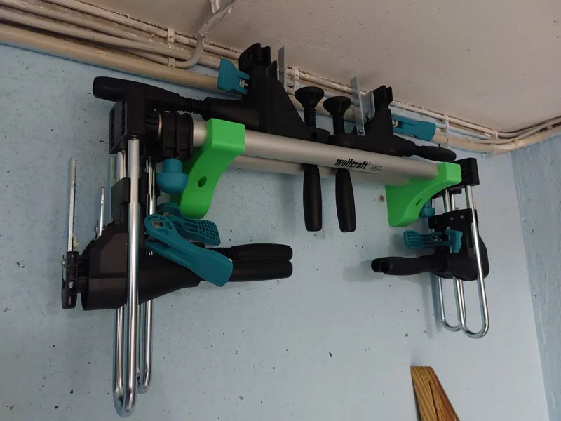 Wandhalter für Wolfcraft Zargenspanner Montageset