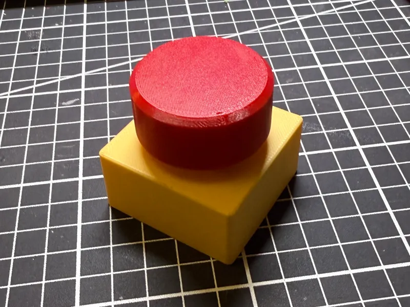 Little Red Button - Clicky Fidget Toy/Desk Decor