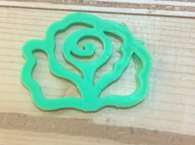 Card Topper - Rose 3