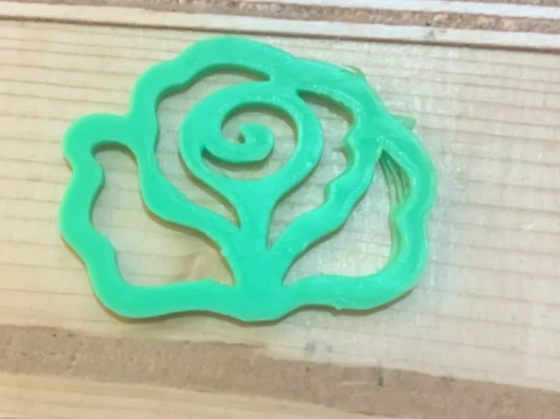Card Topper - Rose 3