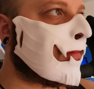 Oni-wolf Maske