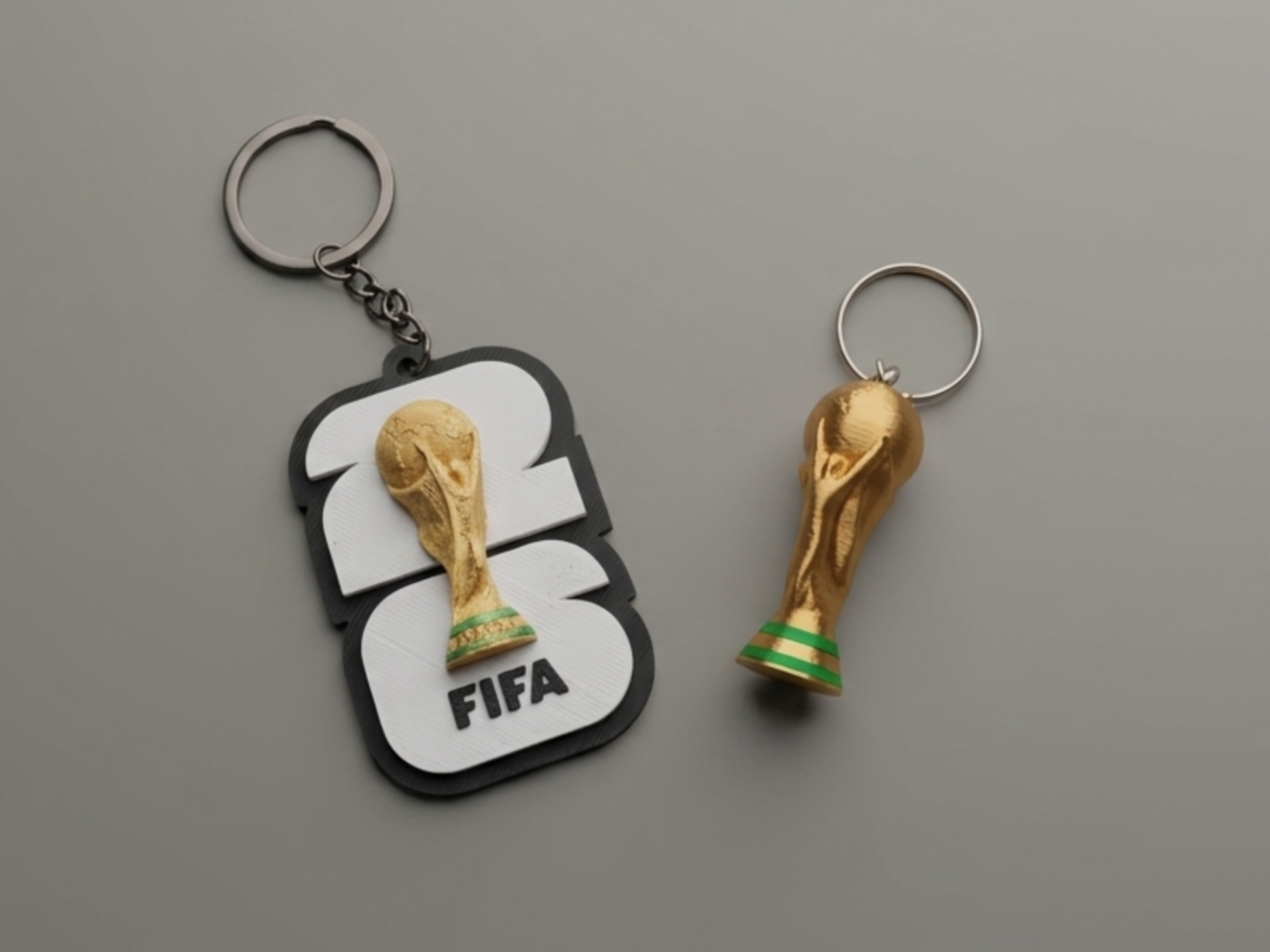 Llavero copa del mundo FIFA 2026 logotipo y copa