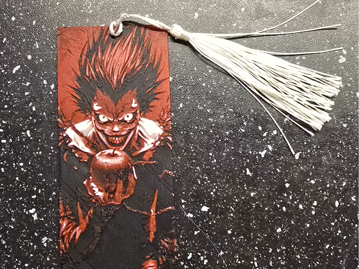 Marque page Death Note Riuk