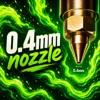 0.4mm nozzle single bean