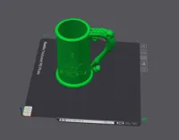 Für 0,33L Bierflaschen 0.2mm layer, 2 walls, 15% infill