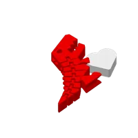 FlexiDino — T-Rex de la Saint-Valentin — photo 7