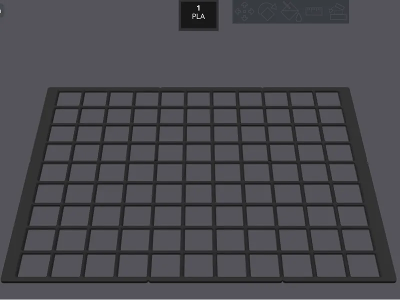 Gridfinity Drawers for Husky Tool Cart (46"x18")