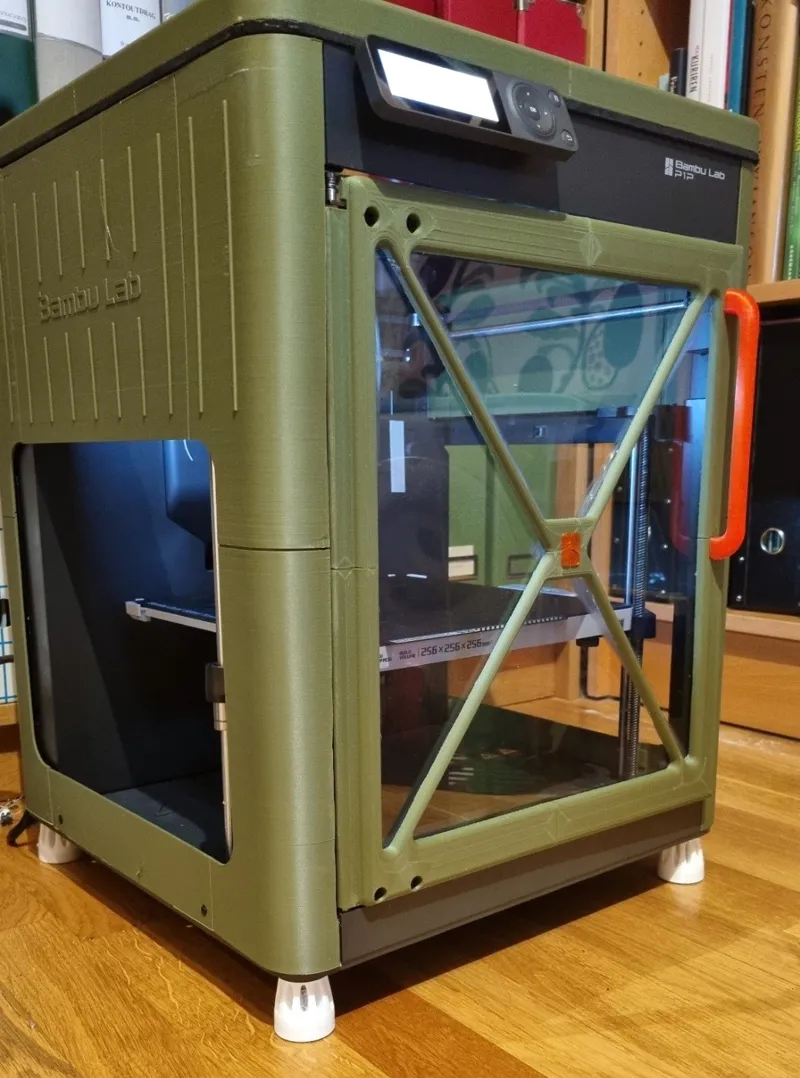 Door P1P for Original Bambulab hinges  v1.2