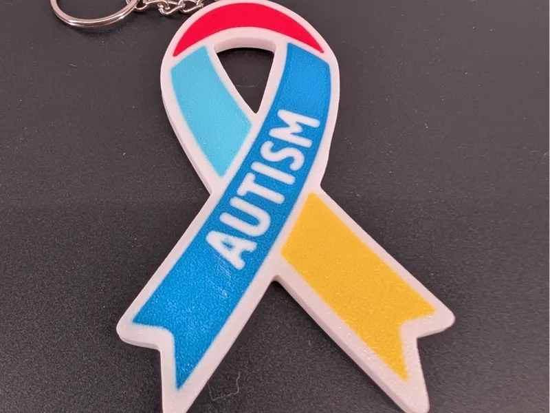 Autisim Awarness Keychain