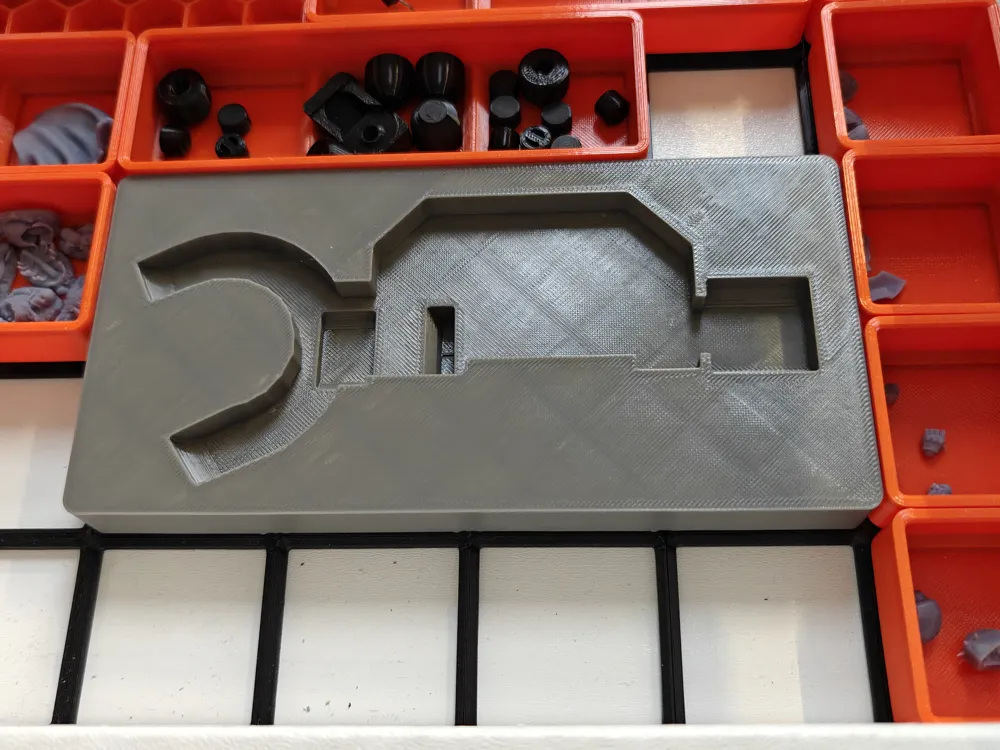 Gridfinity holder for Rotating Airbrush Stand - Free 3D Print Model ...