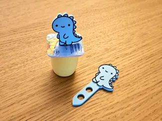 Fruchtzwerge Eisstiel süßer Dino / Dinosaurier  