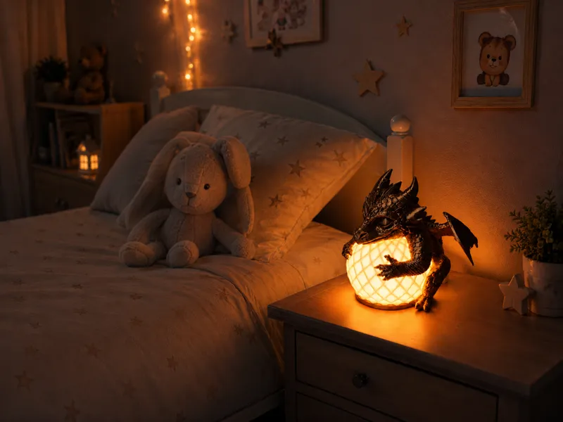 Dragon Night Light – Cozy Bedside Lamp 