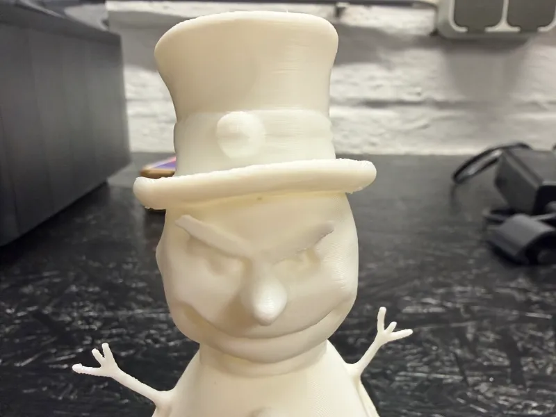 Kleiner Böser Schneemann  - Grinch Deko - Snowman