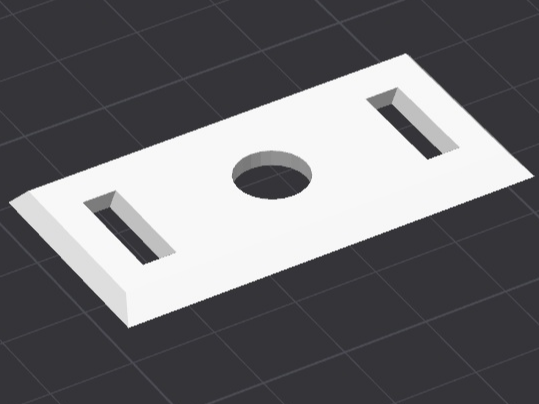 French Door Strike Plate
