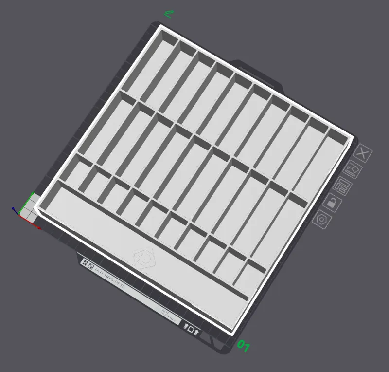 31 Parts Organizer - Fishing, Screws, Parts, O rings, Nuts, Etc