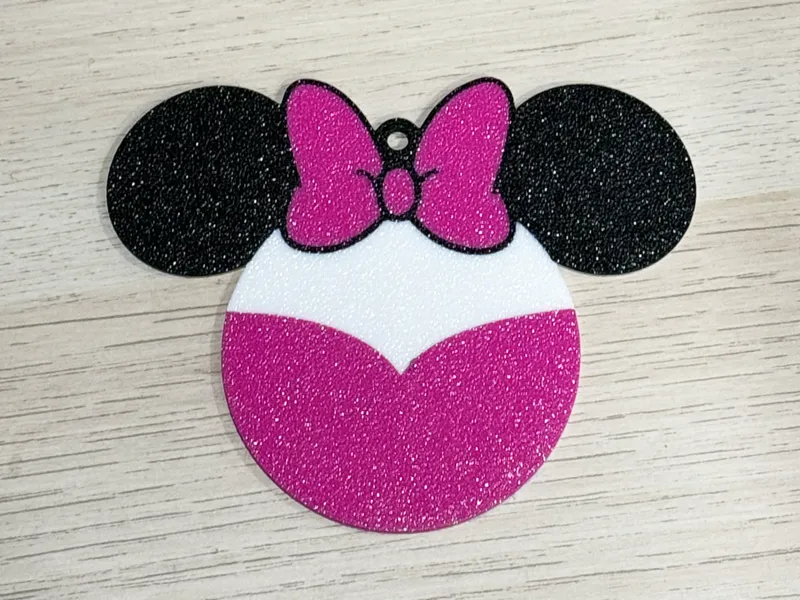 Minnie Mouse Keychain 