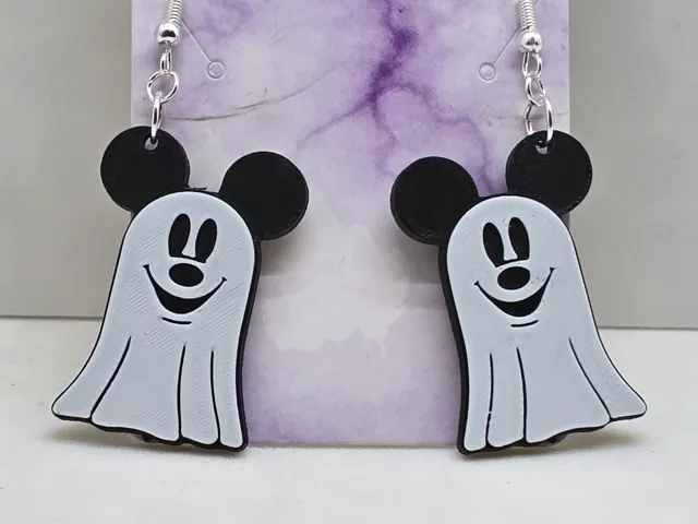 Mickey Ghost Earrings