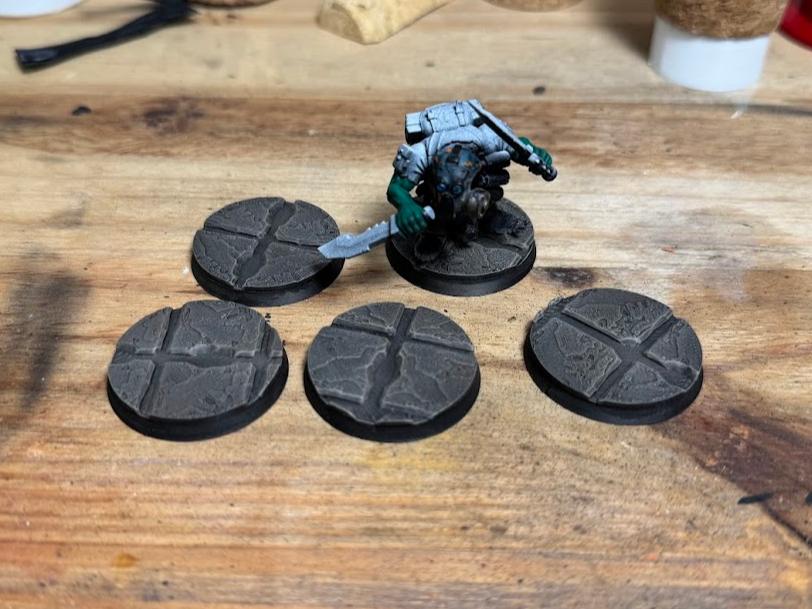 Stone Ruins Bases for Miniatures (32mm)