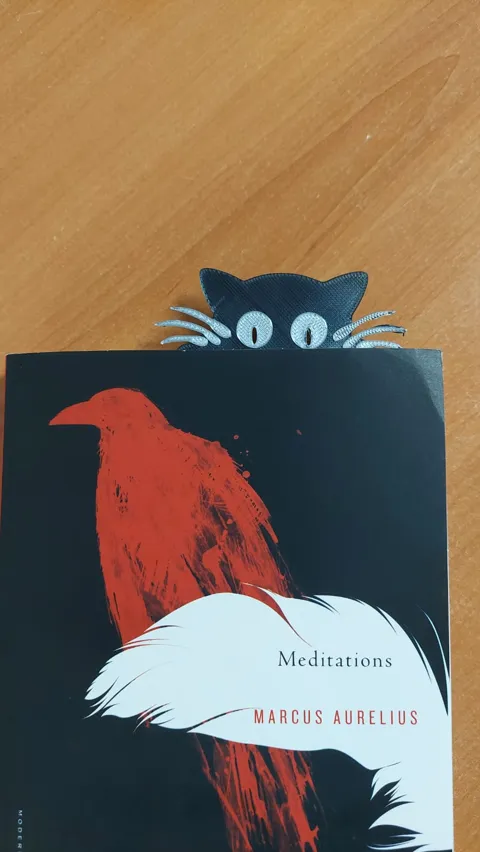 Peeking cat Bookmark