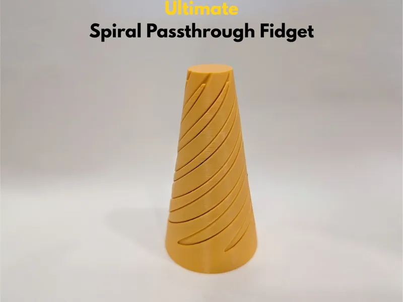 Cone Passthrough Fidget