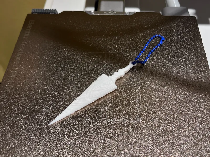 Hollow Knight - Pure Nail Keychain