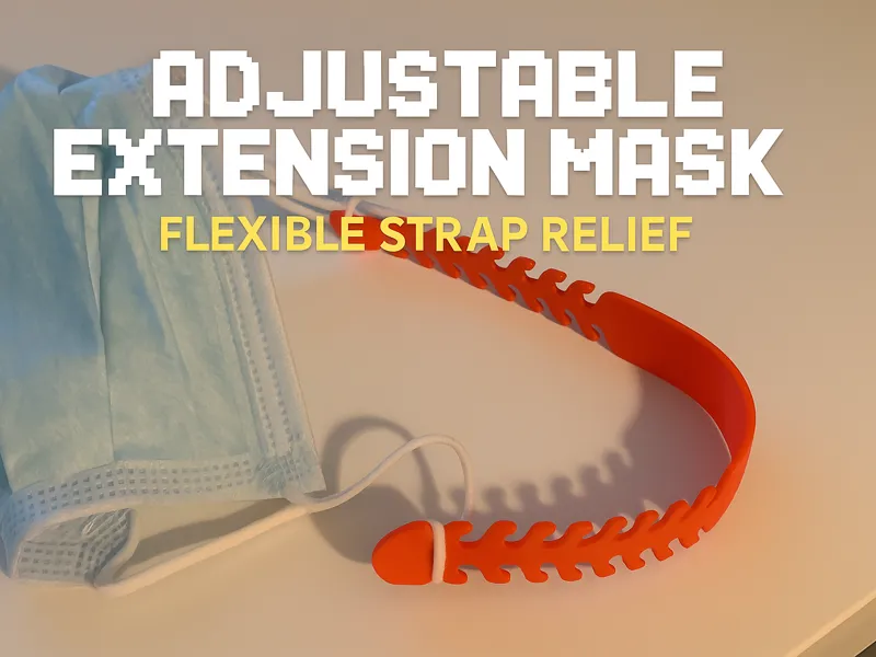 Adjustable Extension Mask – Flexible Strap Relief