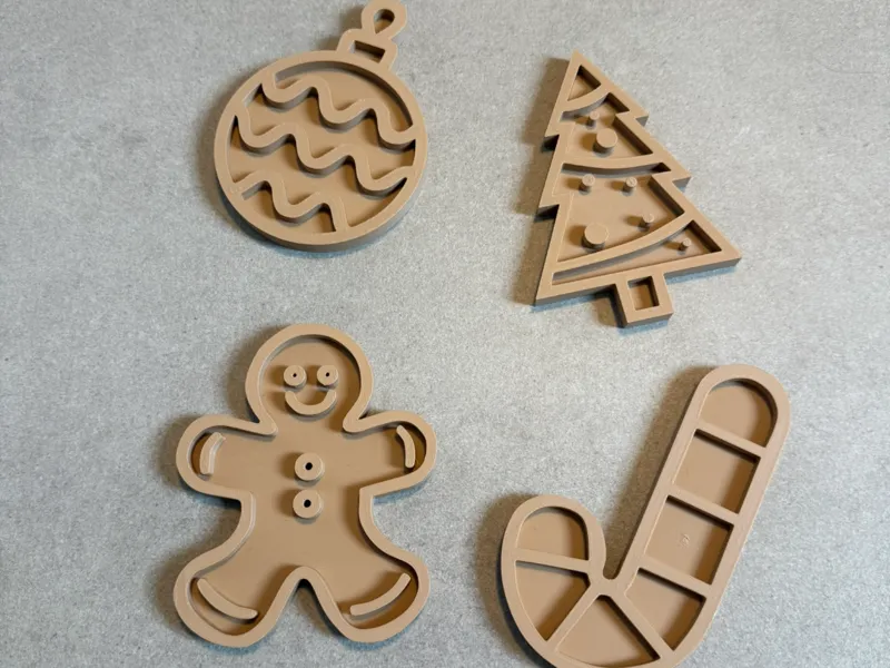 Sensory Fill Molds – Christmas
