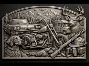 skulptur hunting, motor and Rv.