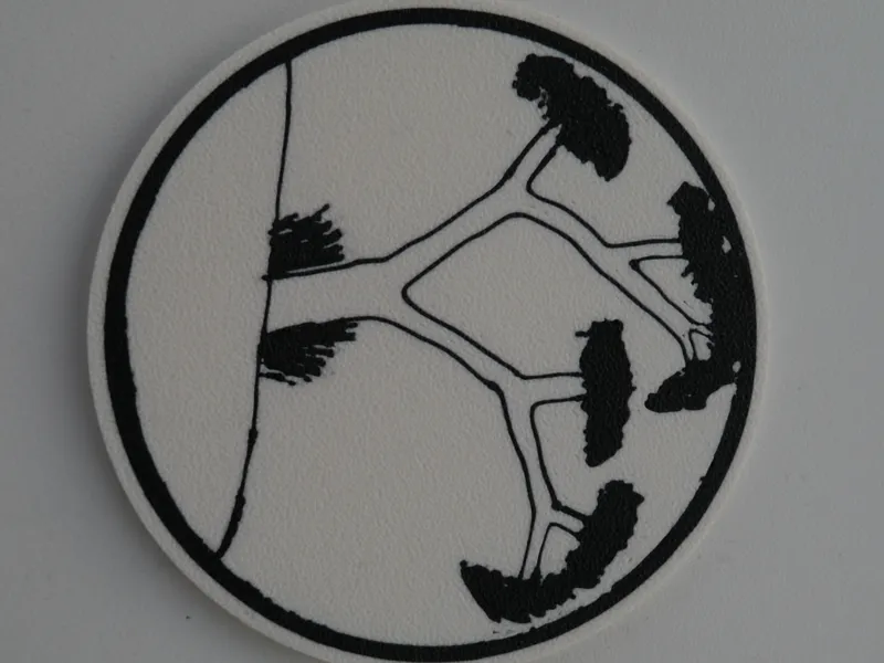 tree cup coaster