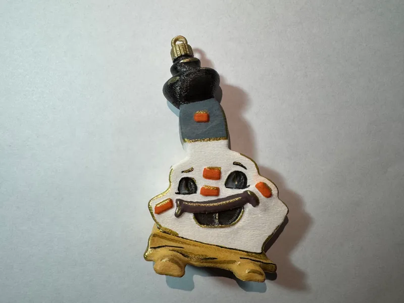 USSR Christmas tree decoration - Stove