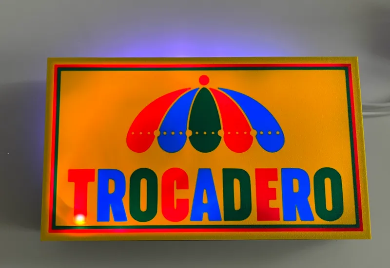 Trocadero lightbox