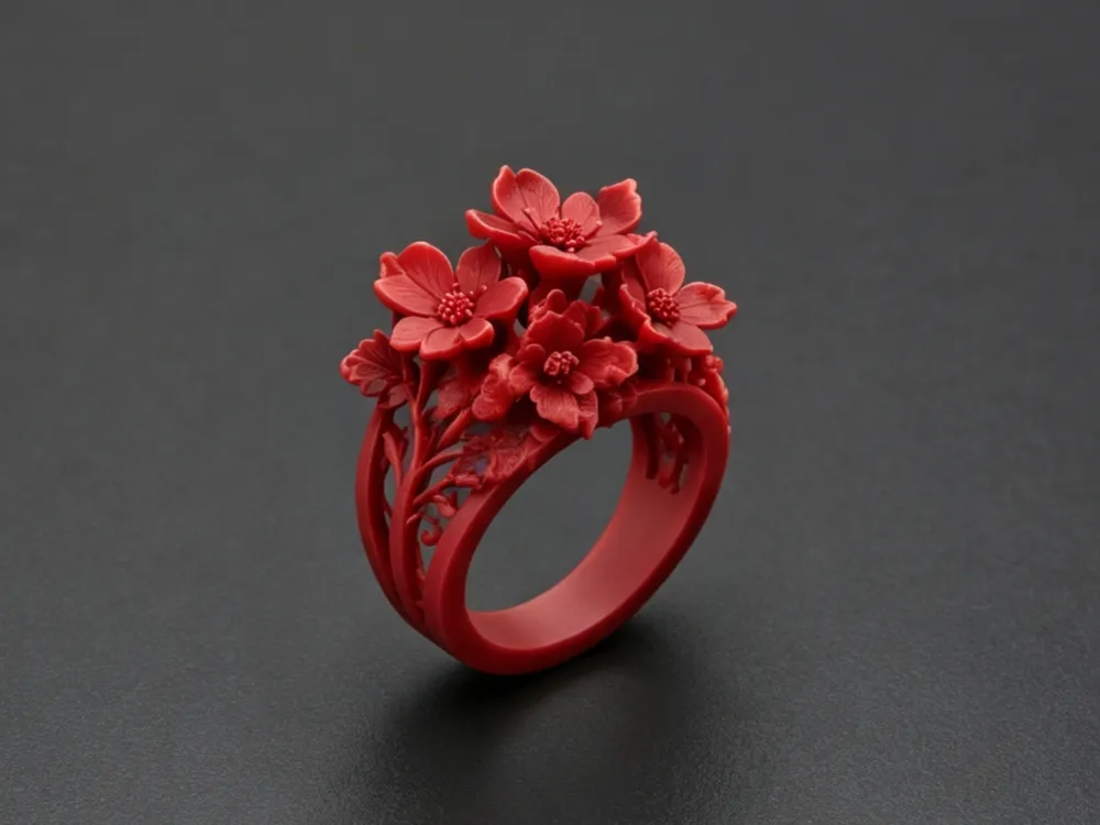 Soporte: 繁棠・Crabapple Blossom Cluster. Referencia del modelo original.