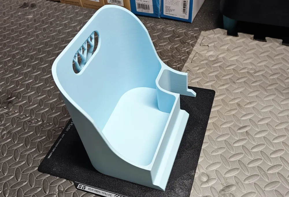 Bambu Lab A1 Filament Poop bucket with handle by make3dtc MakerWorld