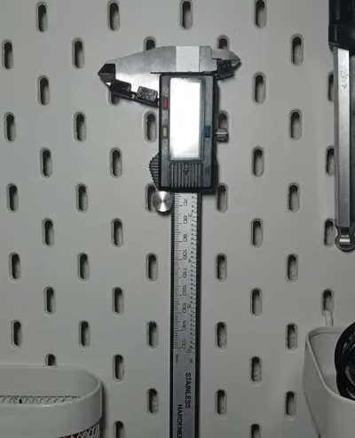 Caliper Holder V2 for Ikea Skadis