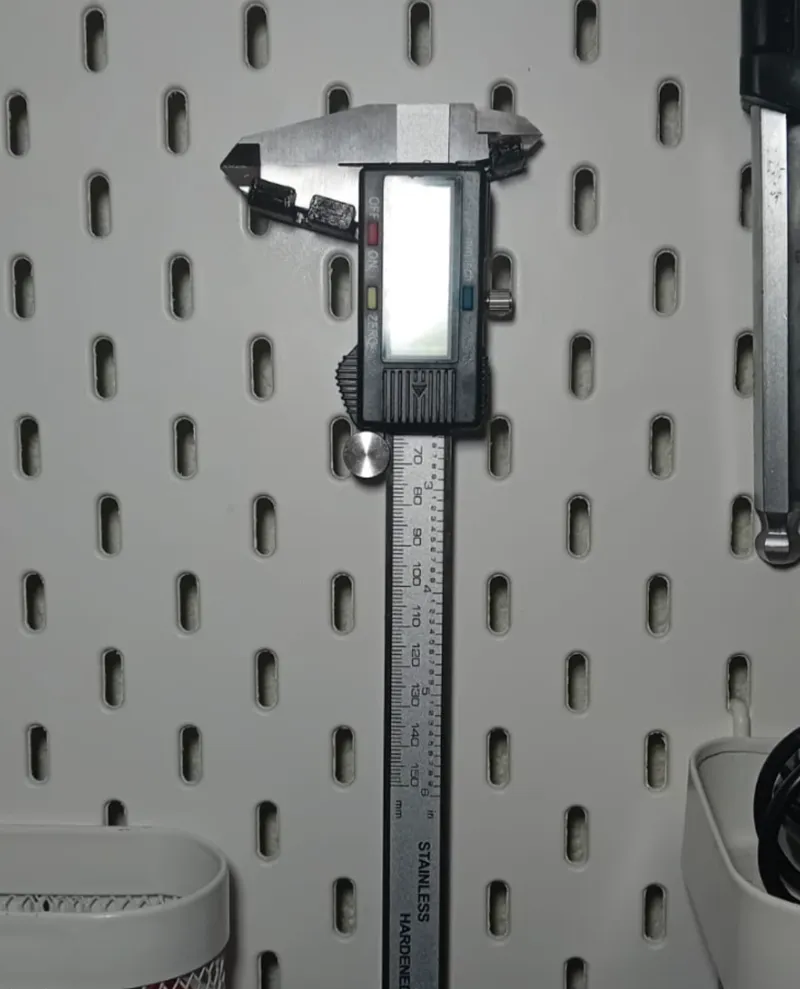 Caliper Holder V2 for Ikea Skadis