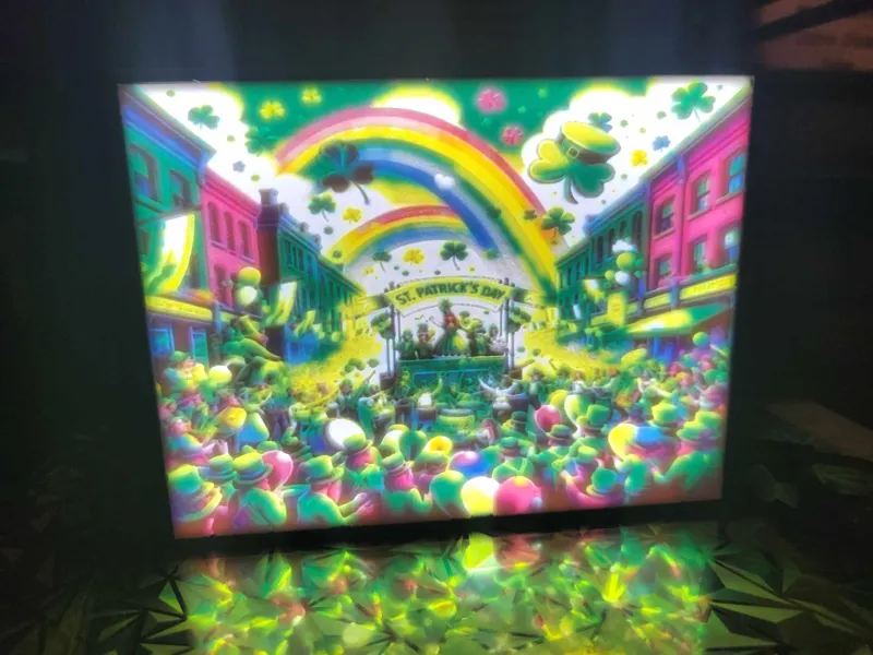 St. Patrick's Day Lithophane