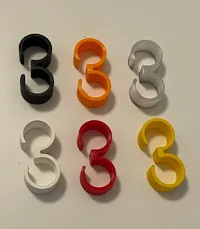 STANDARD SIZE clip 0.28mm layer, 4 walls, 15% infill