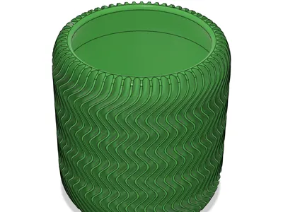 Spiral Pen Holder