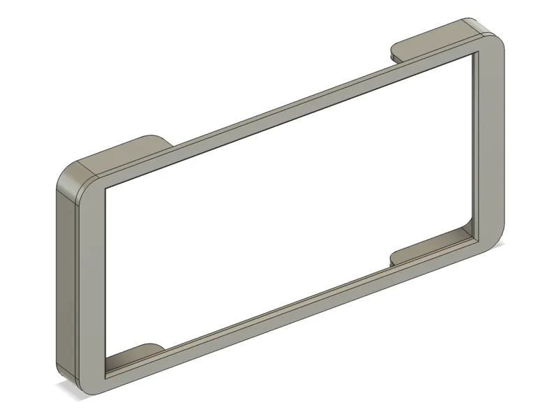 Comma 3 (3x) frame bumper