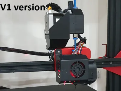 CR-10S Pro V2 Direct Drive BMG Extruder Mount