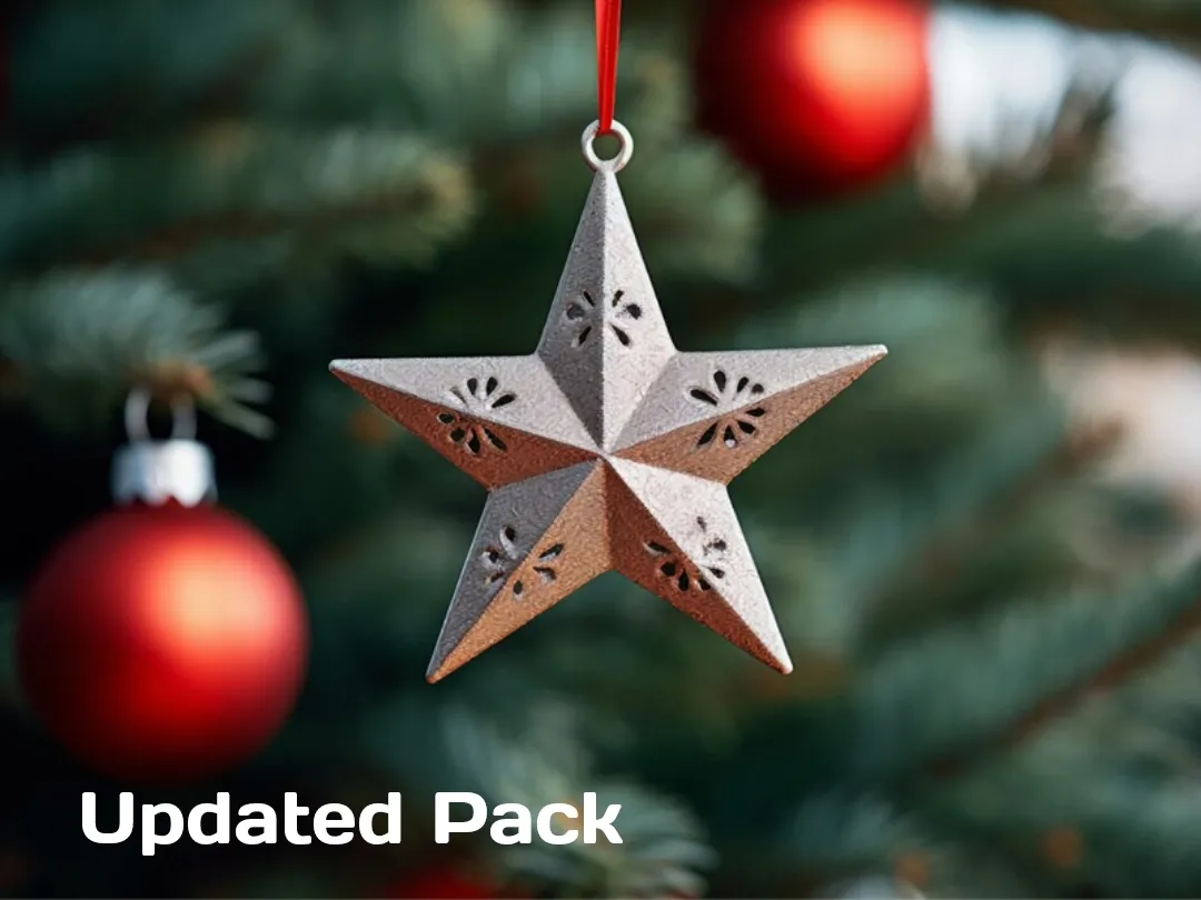Christmas Tree Star Pack view 4