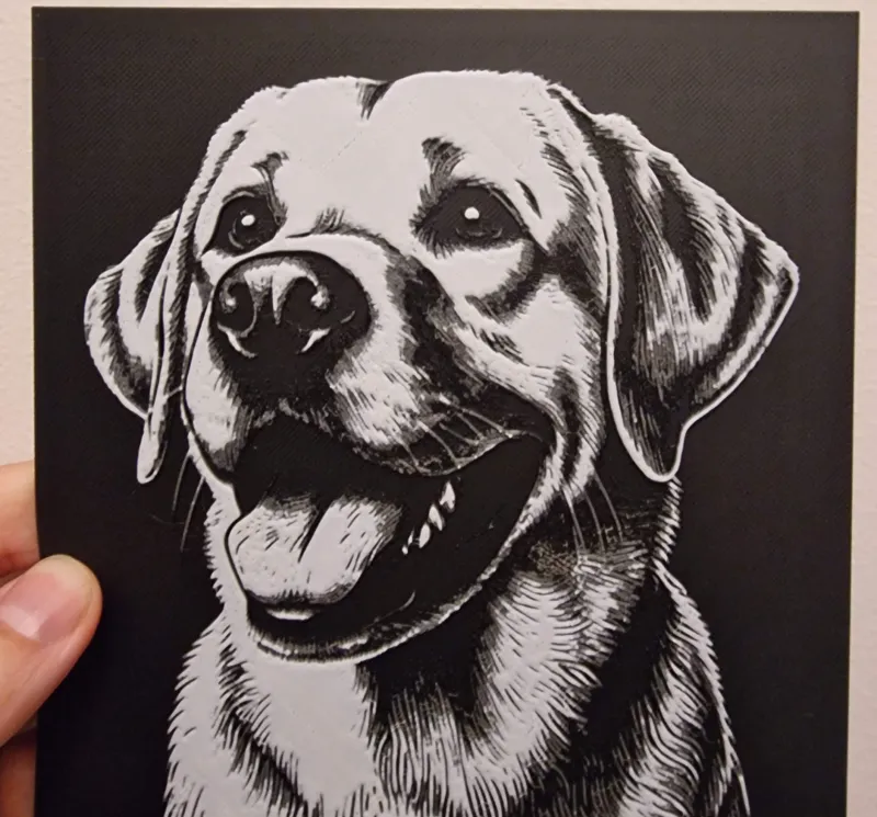 Labrador Retriever hueforge