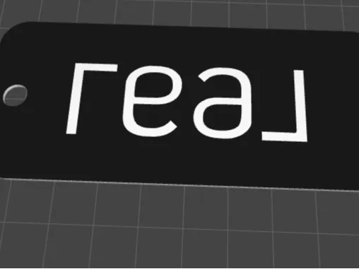 Real Realty Keychain